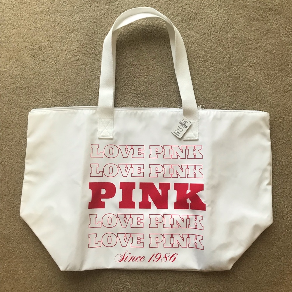 Red/White Tote Bag
